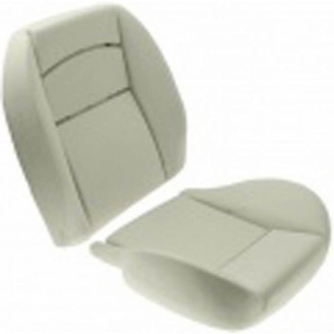 Molded Bucket Seat Foam, Deluxe Interior, professional quality reproduction