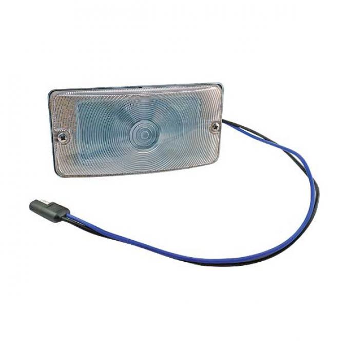 Ford Pickup Truck Parking Light Assembly - Right Or Left - With Turn Signal - Clear Lens - F100 Thru F1100