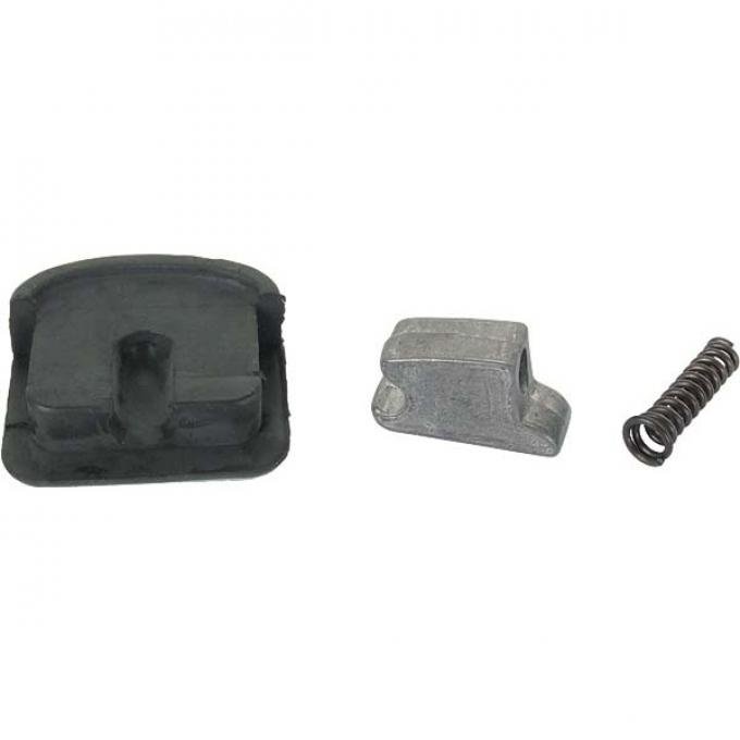 Model A Ford Door Bumper Set - Rubber - Cabriolet With Slant Windshield - 12 Pieces