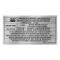 Emission Decal - 429 2-Barrel - Automatic Transmission - DOAE-9C485-N