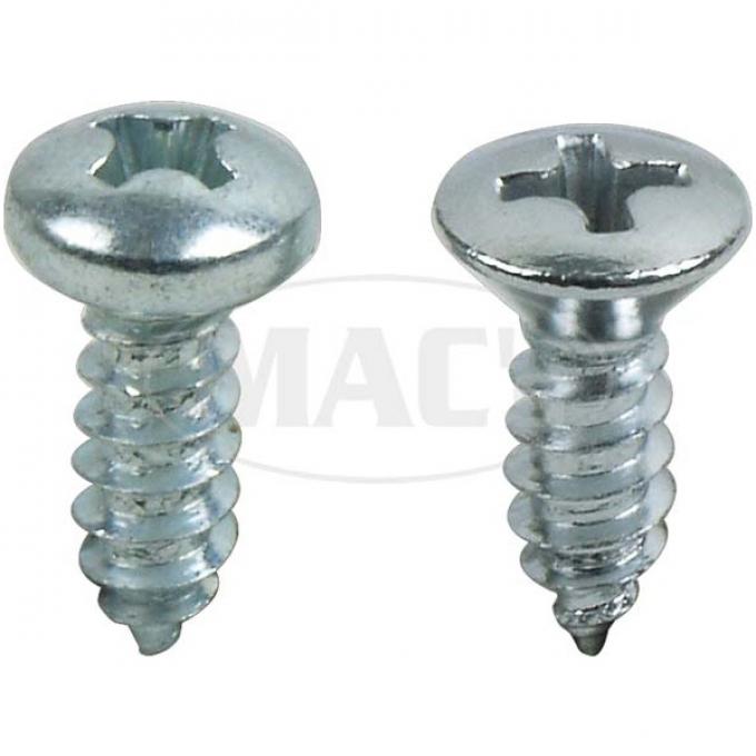 Thunderbird Roof Rail Weatherstrop Screws, 1961-1963