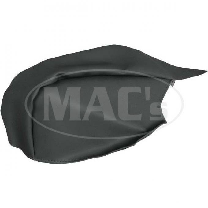Convertible Top Cylinder Covers - Black - Ford Sunliner - Body Style 76B