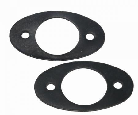 Door Handle Pads, Pair, Coupe/Tudor/Closed Cab Pickup, 1930-1931