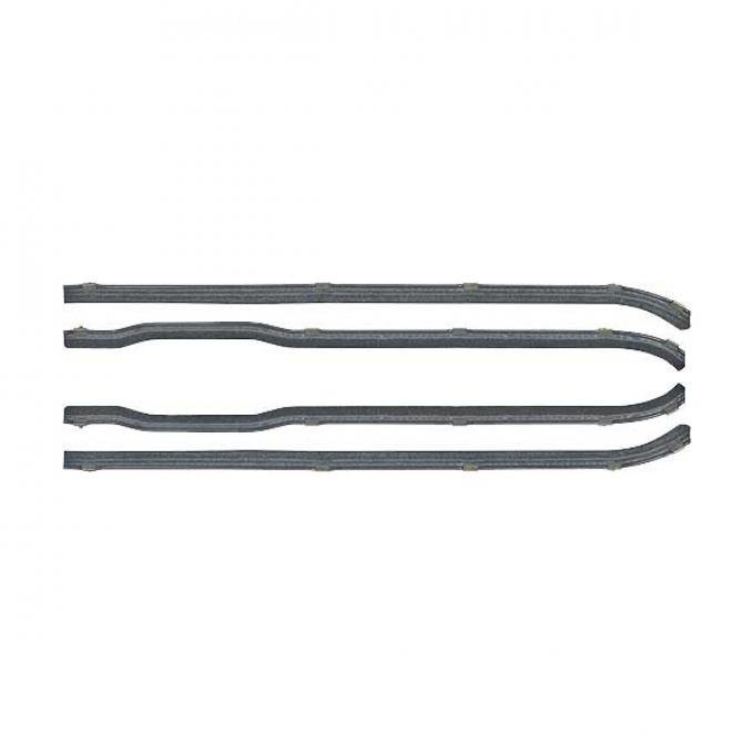 PUI 48-52 FORD TRUCK WINDOW W 990838 | Ford Pickup Truck Belt Weatherstrip Kit - 4 Pieces