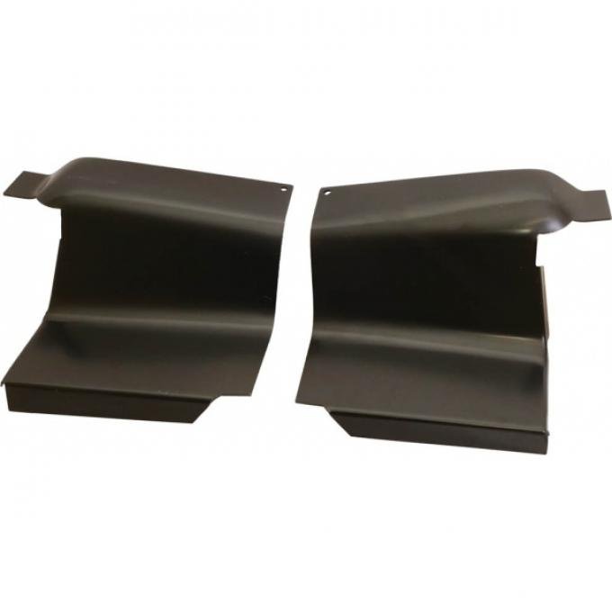 Mustang Convertible Rear Torque Box Top Plates, 1965-1970