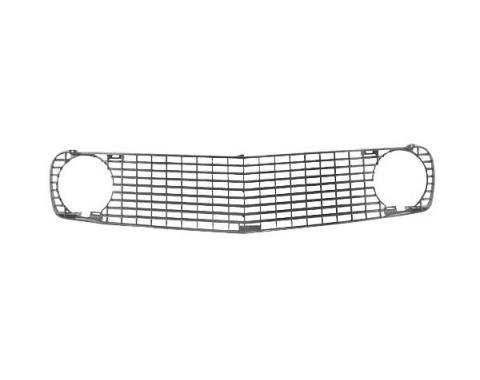 Daniel Carpenter Ford Mustang Grille - Black Plastic - Reproduction C9ZZ-8200