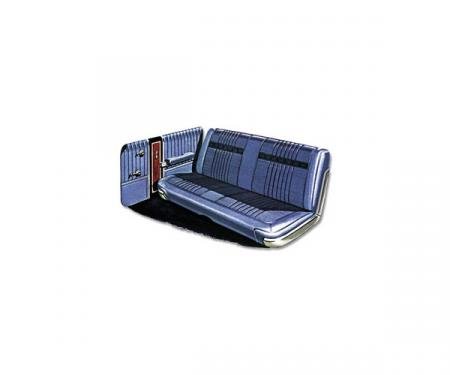 Rear Seat Cover, Convertible, For Cars With Front Buckets, Galaxie, 1967