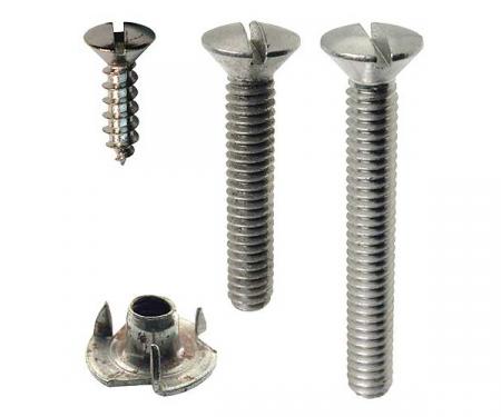 Ford Top Iron Fastener Set - Ford Roadster - 24 Pieces