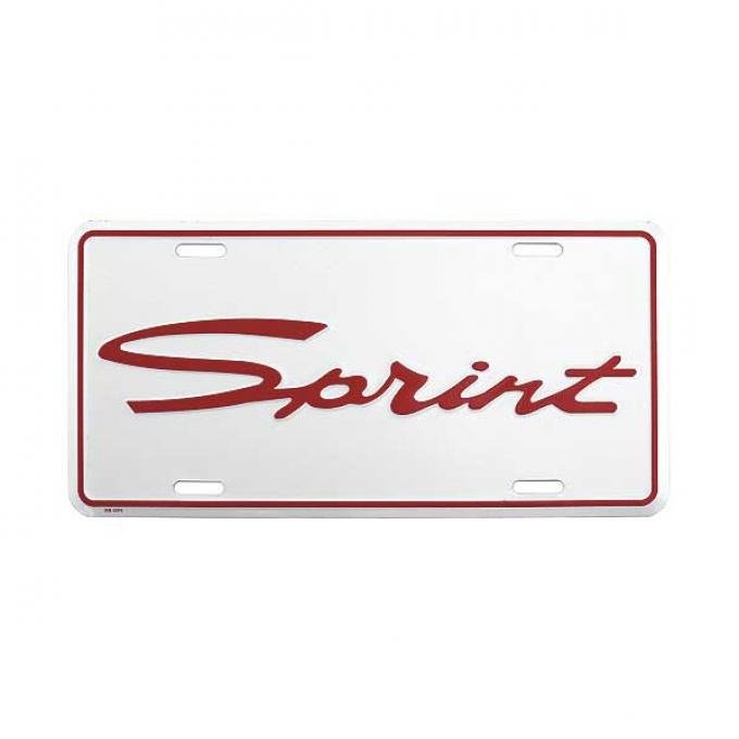 Logo License Plate - Sprint