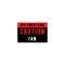 Caution Fan Decal