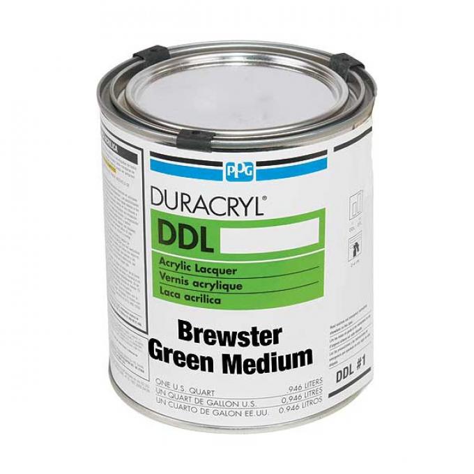 Exterior Body Paint - Acrylic Lacquer - Brewster Green Medium - Quart - Ford