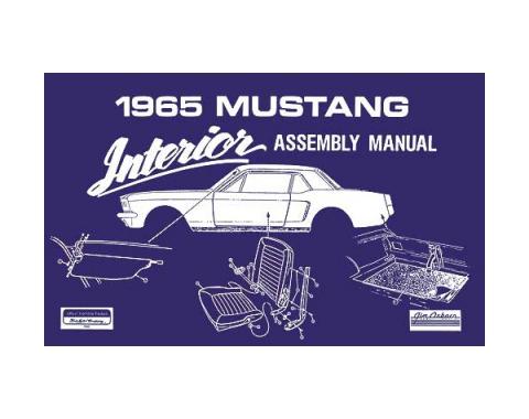 Ford Mustang Interior Trim Assembly Manual - 48 Pages