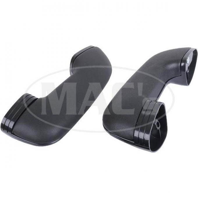 Door Arm Rest Assembly, Black, 1954-56 Ford