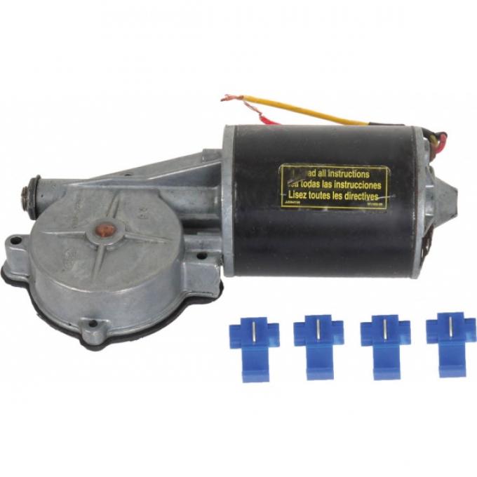 Power Window Motor - Remanufactured - 9-Tooth Gear - Right - All Windows Except Convertible Quarter Windows - Comet & Montego