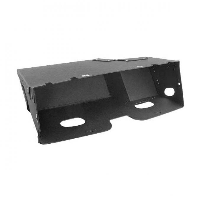 Glove Box Liner - Original Type Gray Cardboard - Without Clips
