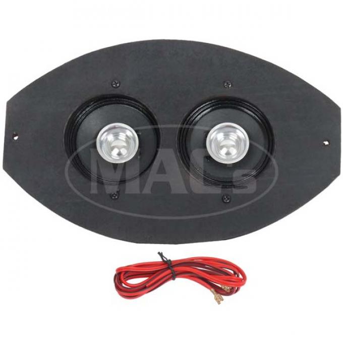 Thunderbird Replacement In-Dash Speaker, Dual, 1961-1963