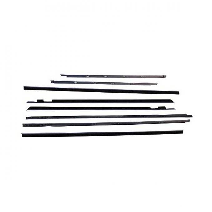 Belt Weatherstrip Kit - 8 Pieces - Mercury Monterey 4-Door Sedan
