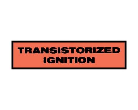 Transistorized Ignition Distributor Decal