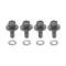 Ford Thunderbird Trunk Hinge To Lid Hardware Set, 1964-66