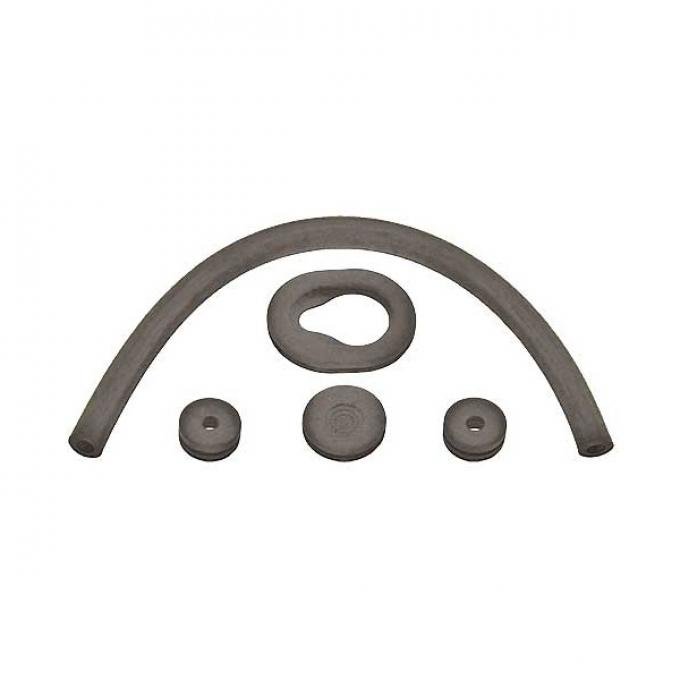 Firewall Grommet Kit With Rubber Drain Tube 5 Pieces Ford