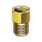 Model A Ford Intake Manifold Connector - Brass