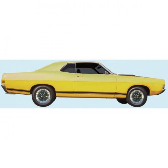 Ford Fairlane & Torino Lower Body GT Stripe Kit, 1968-1969