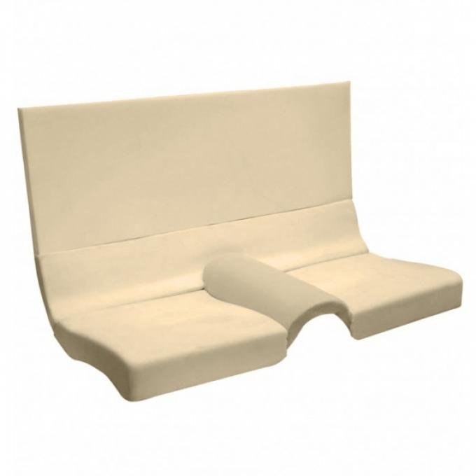 Mustang Seat Foam  Fastback Rear Seat Set (5 pieces as OE)