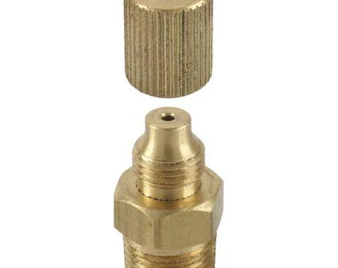 Grease Fitting - Brass With Cap - Water Pump - Original - Ford