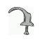 Windshield Finger Pulls - Chrome - With Mounting Screws - Ford Open Cars