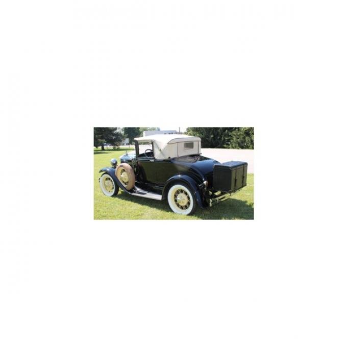 Model A Ford Window Glass Set - Cabriolet (68B), Clear Glass