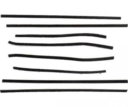 PUI 59 EDSEL CONV WINDOW W/ST 201262 | Belt Weatherstrip Kit/ 8pcs/ Edsel Corsair Convertible