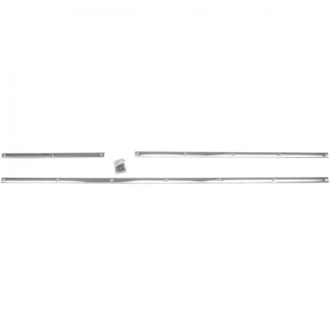 Ford Bronco Tail Gate Trim, 3-Piece Set, 1966-1977