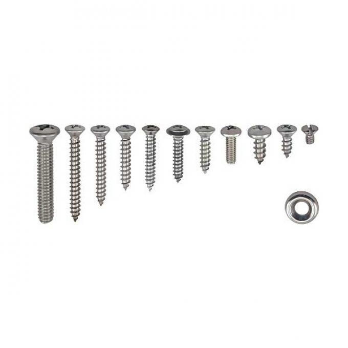 Interior Trim Screw Kit - Ford Victoria Skyliner