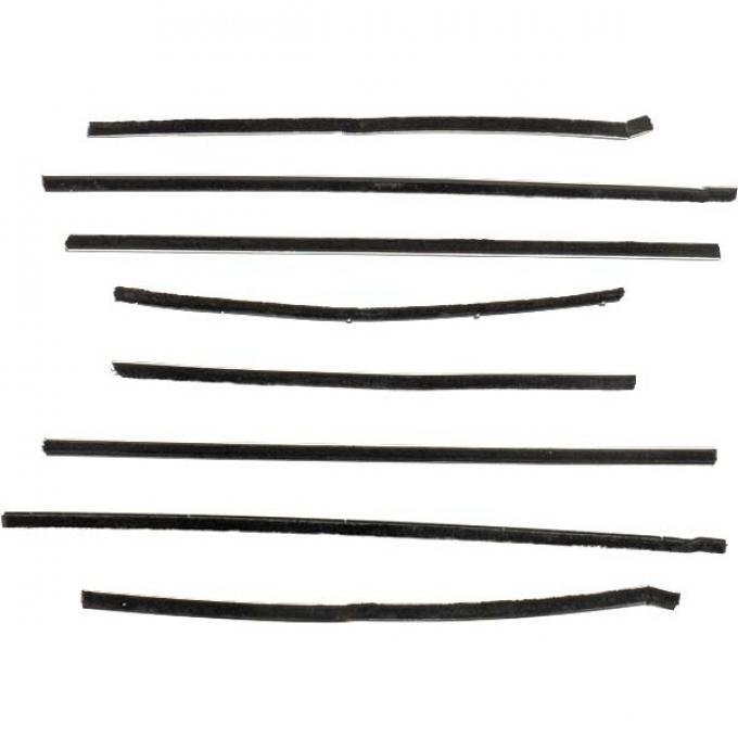 PUI 58 EDSEL PACER CONV WINDO 201259 | Belt Weatherstrip Kit/ 8 Pcs/ Edsel Pacer Convertible, 1958