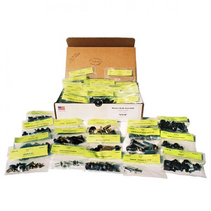 Ford Fairlane/Torino Master Body Hardware Kit, 269 Pieces, 1967