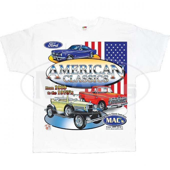 MAC Wear T-shirt - MAC's American Classics - Choose Your Size