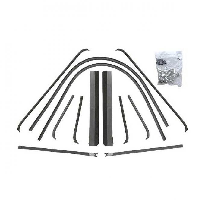 Front Window Channel Kit - Ford Pickup & Truck