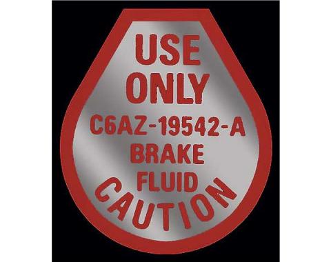 Disc Brake Master Cylinder Decal - Comet & Montego