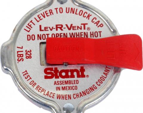 Ford Thunderbird Radiator Cap, 7 Lb., Lever-Type, 1958-66
