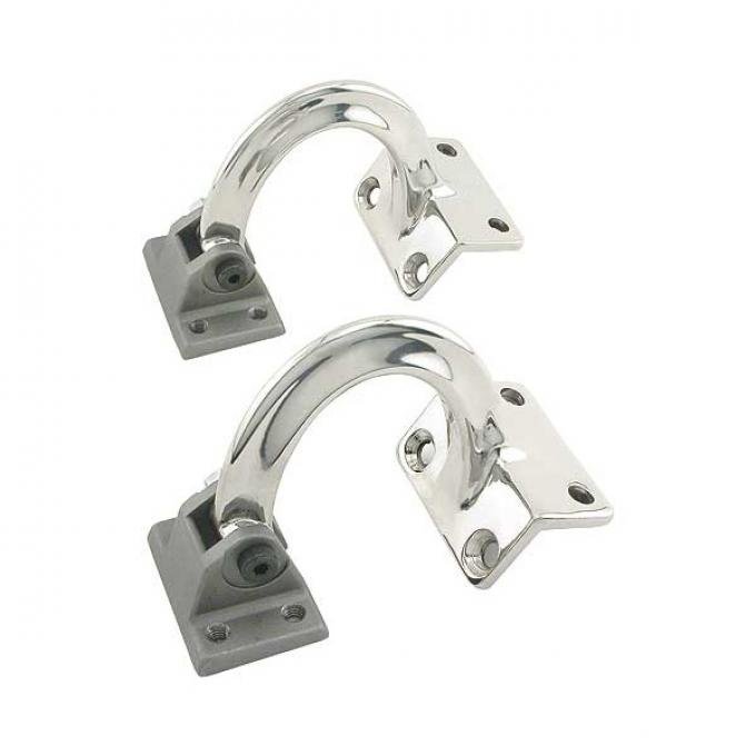 Trunk Lid Hinges Stainless Steel Ford Roadster, Ford Cabriolet