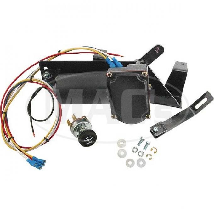 Windshield Wiper Motor Kit - Fits All 1956 Fords - Not For 1955 Fords With A Factory Radio