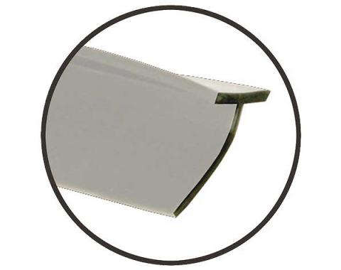 Model A Ford Window Anti-Rattler Seal Insert - Rubber - 32 - For Replacement Aluminum Anti-Rattlers