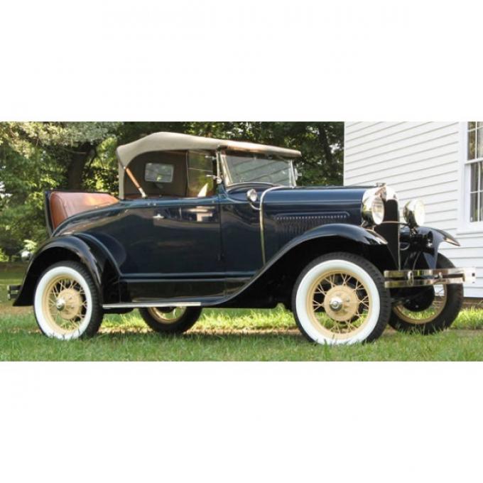 Model A Ford Window Glass Set - Standard Roadster (40B-Std)& Standard Phaeton (35B), Clear Glass