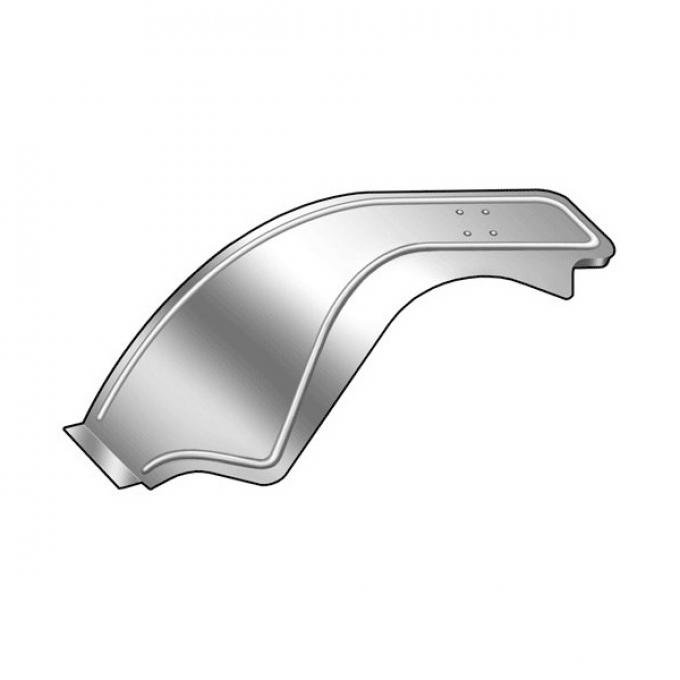 Model T Ford Rear Fender - Right - Steel - 1911-12 Touring & 1911 Roadster