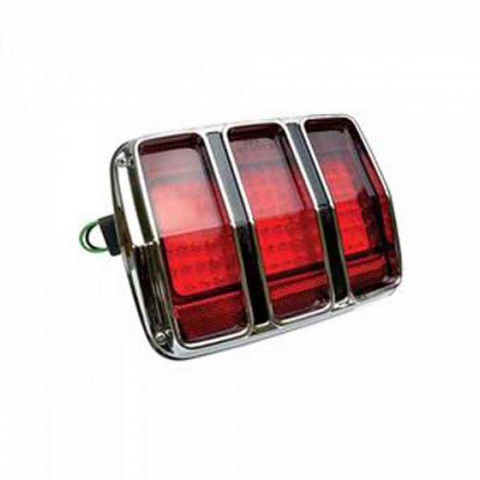Ford Mustang LED Tail Light Lens W/ BEZL