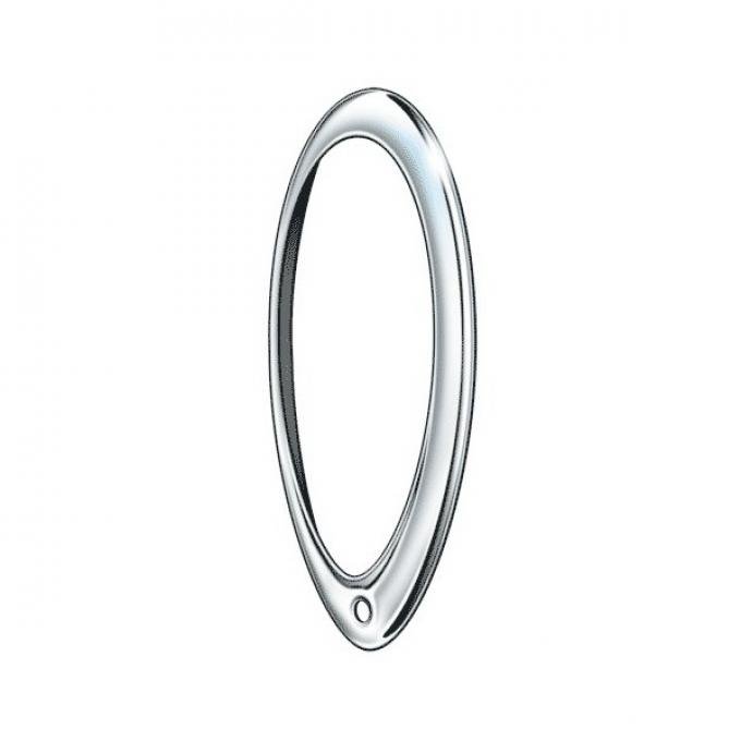 Tail Light Rim - Teardrop Style - Stainless Steel - Ford Passenger