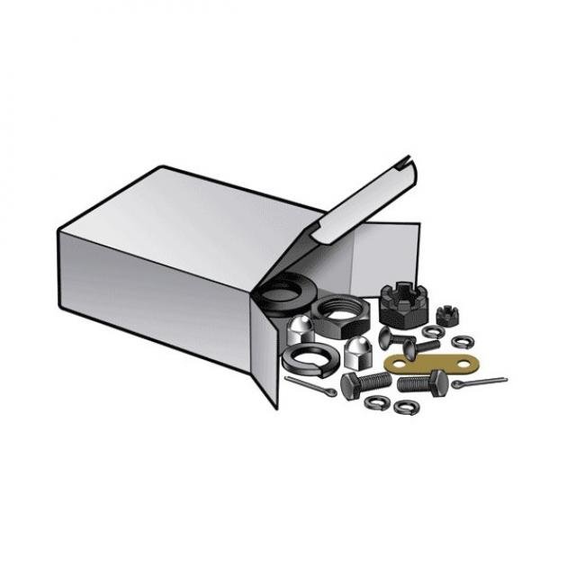 Spare Tire Hardware Kit Side Mount 3234 Ford Pickup Truck Blue