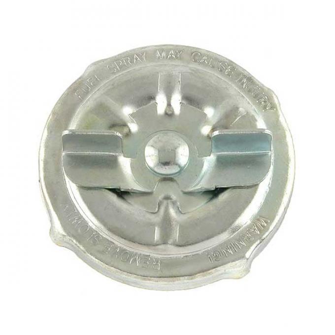 Gas Cap - Bright Finish - Except Station Wagon and Ranchero