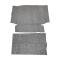 Trunk Mat - Gray Needled Felt