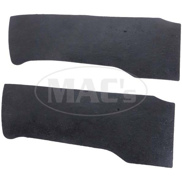 Rear Bumper Stone Deflector Ends Rubber